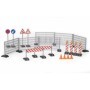 Bruder accesorii balustrade, semne rutiere si stalpi